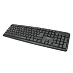 Teclado Clasico Argom KB-7414 Membrana Alámbrico Español ARG-KB-7414 - Negro