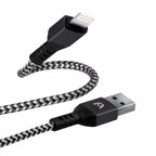 Cable Argom Dura Forma Lightning a USB 1.8m Negro ARG-CB-0023BK