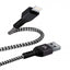 Cable Argom Dura Forma Lightning a USB 1.8m Negro ARG-CB-0023BK
