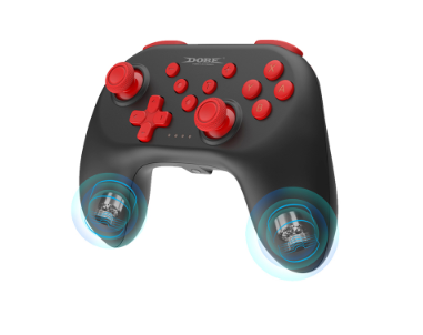 Control Bluetooth TNS-0117 Dobe - Negro Rojo