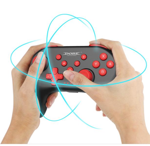 Control Bluetooth TNS-0117 Dobe - Negro Rojo