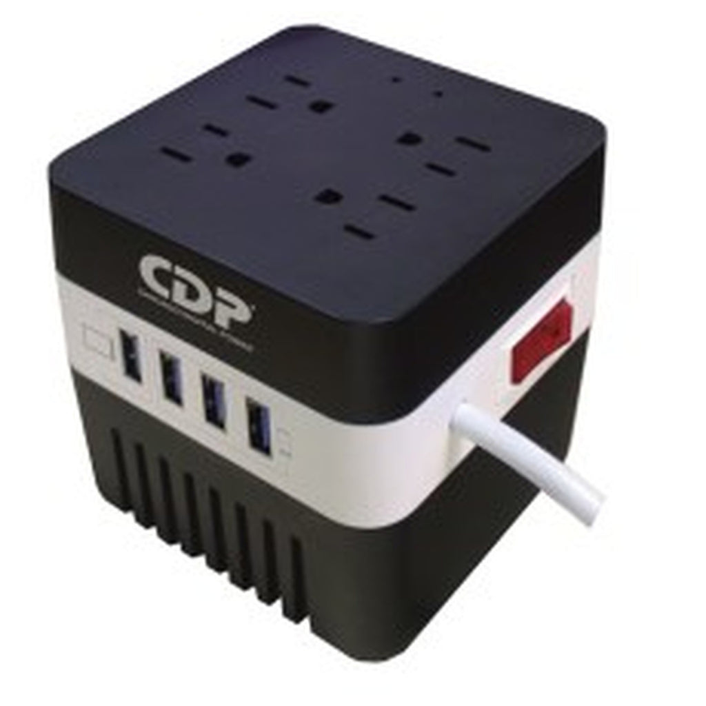 CDP regulador de voltaje 600VA 300W 4 tomas RU-AVR604