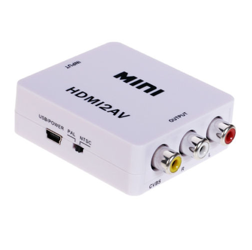 Convertidor Adaptador HDMI a Rca Av