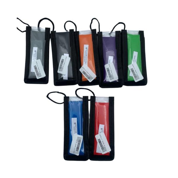 Estuche de Control Surtido Colores Velcro - # 0