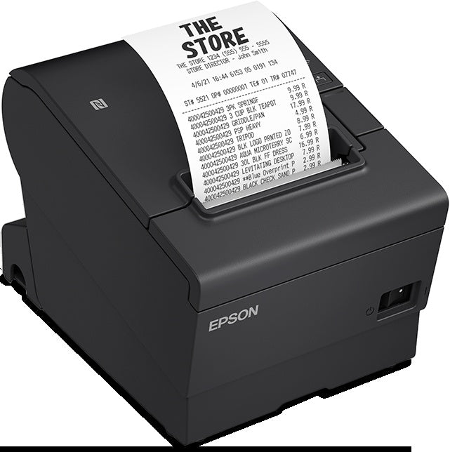 Epson impresora USB + ethernet TM-T88VII-052 negra  E04 - C31CJ57052