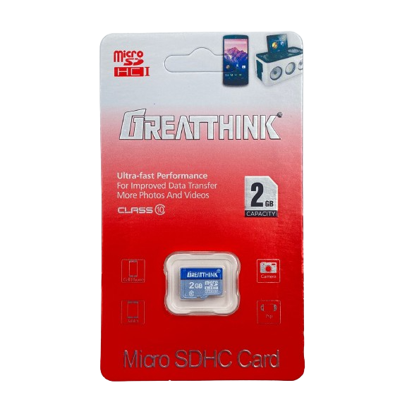 Memoria Micro SDHC Greatthink 2GB Clase 4
