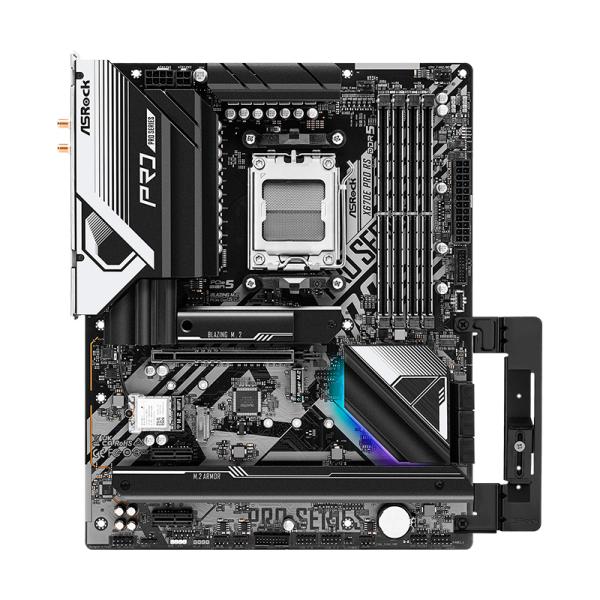Asrock X670E PRO RS Tarjeta Madre AM5 ATX DDR5 Negro/Blanco Imagen principal del producto