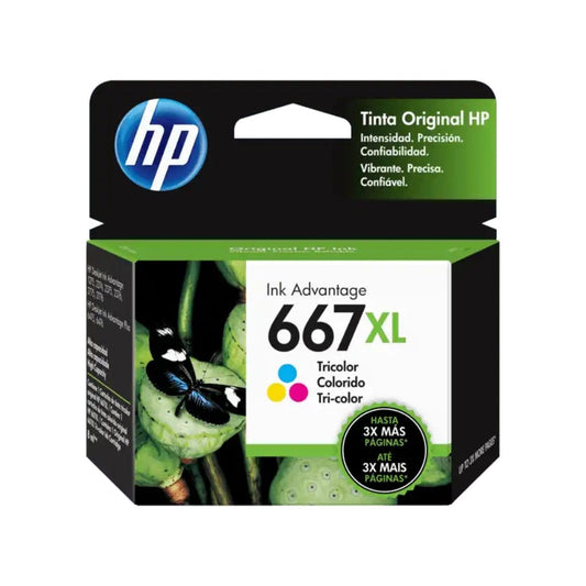 HP cartucho HP 667Xl color 3YM80Al