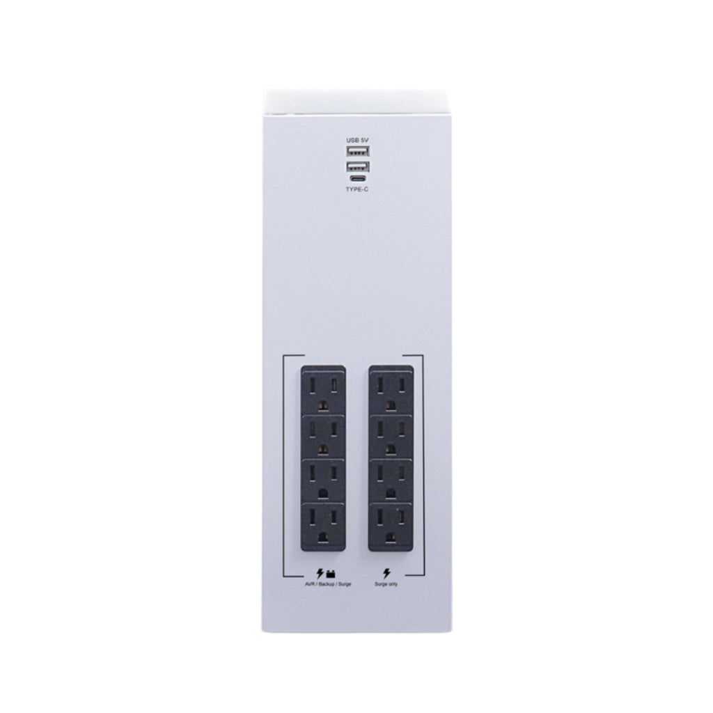 CDP Ups 1500VA / 900 Watts, 16 Tomas, Iluminación RGB. G-Smart1516