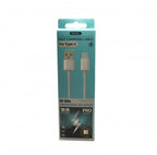 Cable USB Tipo C RC-0163A Serie PRO Data - Blanco