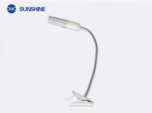 LAMPARA LED DE CLIP SS-803 SUNSHINE BLANCA