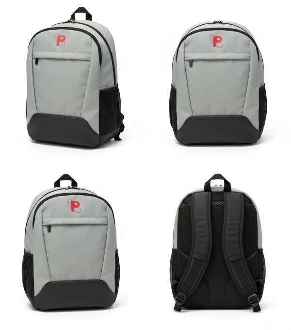 Bolso Multifuncional MHC-23010 Mhc - Gris con Negro