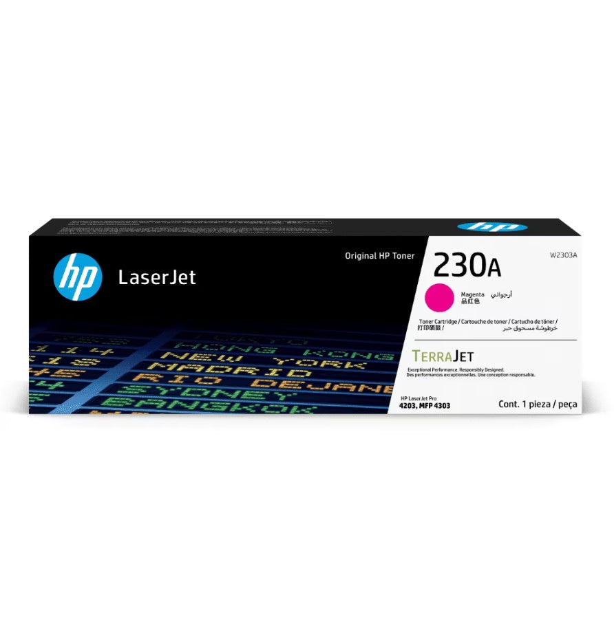 HP toner magenta 230A  1800pgs W2303A