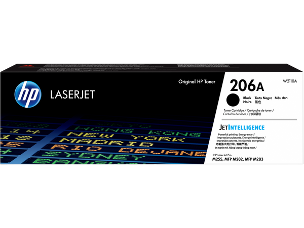 HP toner negro #206A W2110A
