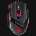 Marvo Mouse Scorpion G800 Negro/Rojo Gamer 4800 DPI