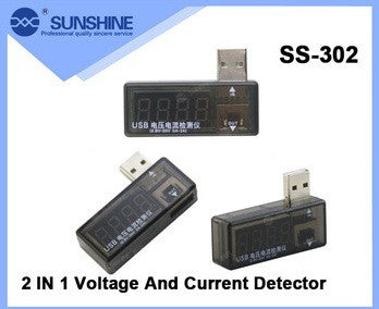 DETECTOR USB DE TENSION VOLTAJE SS-302 SUNSHINE
