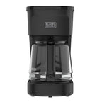 Black + decker cafetera 12 tazas Switch negro mate CM0021-0BDLA