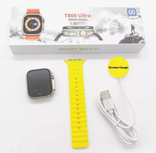 Reloj Inteligente T800 Ultra Yookie - Beige