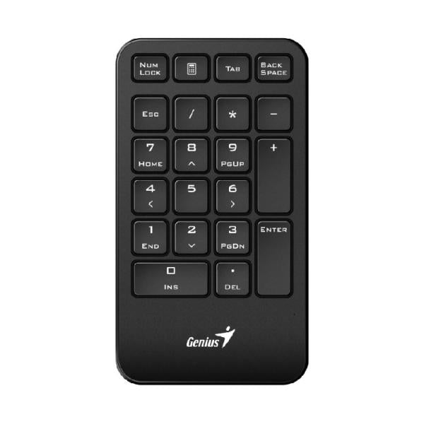 Teclado Numérico Genius Numpad 1000 Membrana Inalambrico 31320003400 - Negro