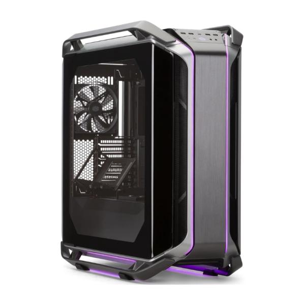 CASE GAMING RGB COOLER MASTER COSMOS C700M FULL TOWER VENTILADORES 4 DE 140MM CON VIDRIO TEMPLADO CURVO LATERAL MCC-C700M-MG5N-S00