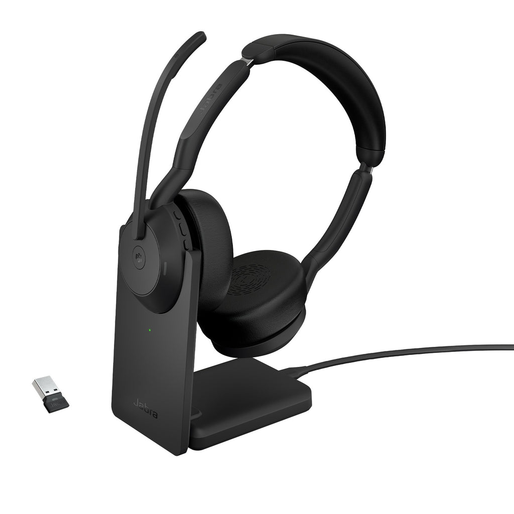 Jabra EVOLVE2 55 stereo LINK380A ms stand
