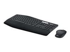 Logitech MK850 Performance - Juego de teclado y ratón - inalámbrico Bluetooth, 2.4 GHz