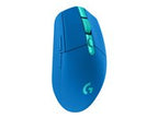 Logitech G G305 - Ratón - óptico 6 botones - inalámbrico - 2.4 GHz - receptor inalámbrico USB - azul