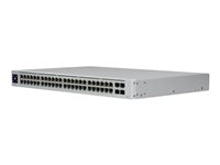 Ubiquiti UniFi Switch USW-48 - Conmutador - Gestionado 48 x 10/100/1000 + 4 x Gigabit SFP