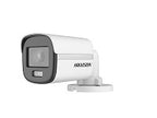 Hikvision 2 MP Smart Hybrid Light with ColorVu Audio Fixed Mini Bullet Camera - Switchable signals (TVI/AHD/CVI/CVBS) - audio over coaxial cable