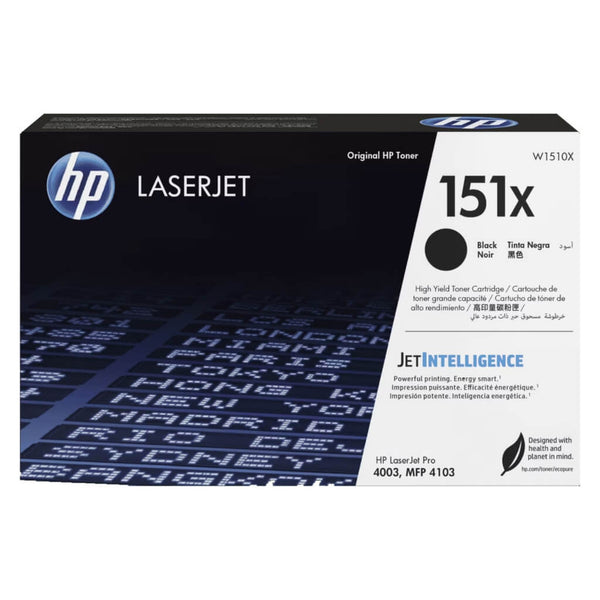 HP toner negro 151X W1510X alto rendimiento