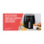 Black & Decker Freidora De Aire Negra 5.5 Litros HF5055B