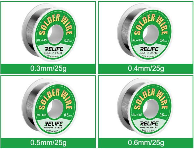 Soldadura RL-445 Relife - 0.4mm 25G