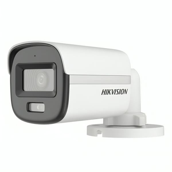 Camara Mini Bullet Hikvision Ds-2ce10df0t-lpfs(2.8mm) 2 Mp Smart Hybrid Light con Colorvu Ir y Luz Blanca Hasta 20 M 327800628 - Blanco
