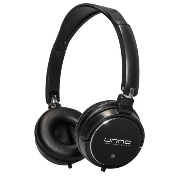 Audifonos headset Unno Tekno sonic alambrico 3.5 mm HS7308BK Imagen secundaria del producto