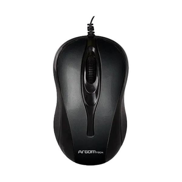 Mouse Argom ARG-MS-0008BK óptico USB retráctil Imagen secundaria del producto