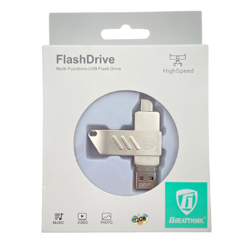 Llave maya Greatthink multiplataforma 32GB 3en1 Imagen secundaria del producto