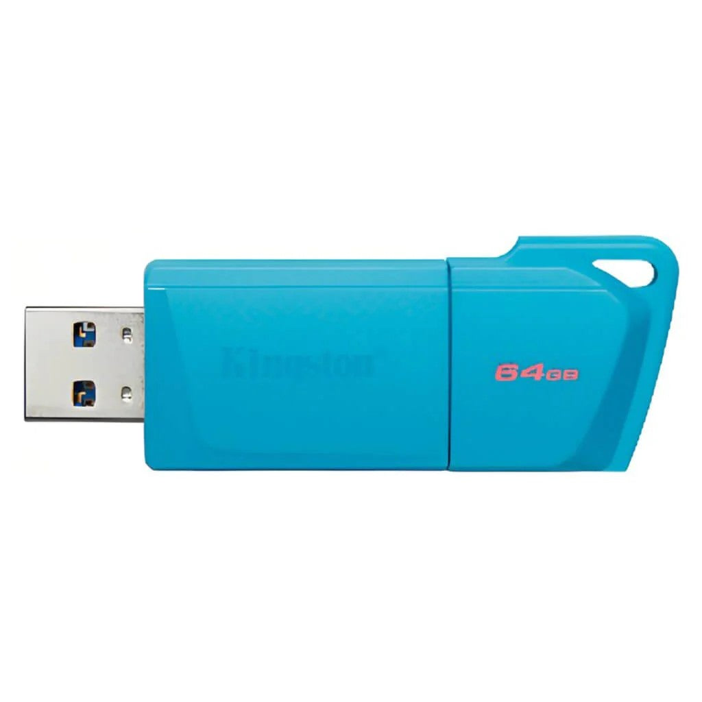 Kingston memoria exodia turquesa 64GB usb 3.2 KC-U2L64-7LB