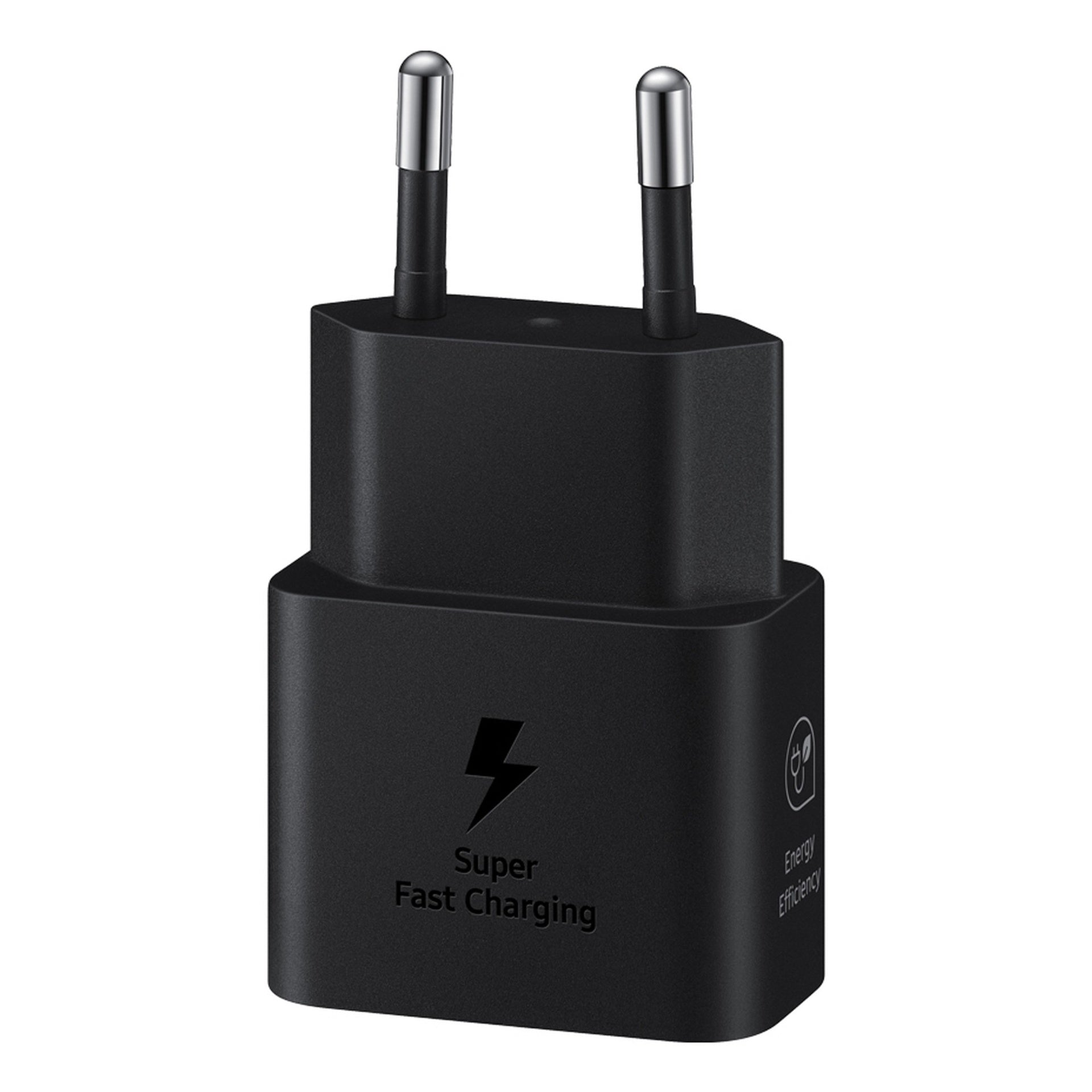Cargador Samsung 25W PD power black adaptador EP-T2510NBTGTW
