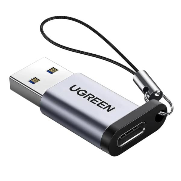 Adaptador Ugreen US276 USB-A 3.0 a USB-C 50533 - Gris