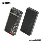 BATERIA EMERGENCIA CARGA INALAMBRICA MAGNETICA 10000 MAH MODELO PD-V10 AZEADA BLANCO