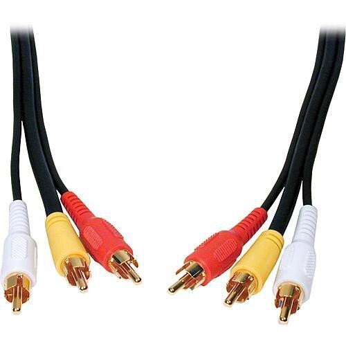 CABLE 3 RCA AUDIO VIDEO DVD 1.5 M