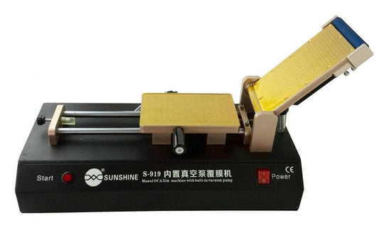 LAMINADORA MAQUINA MANUAL PARA LA LAMINA DE OCA CON LA BOMBA VACUMM INCORPORADA S-919 SUNSHINE