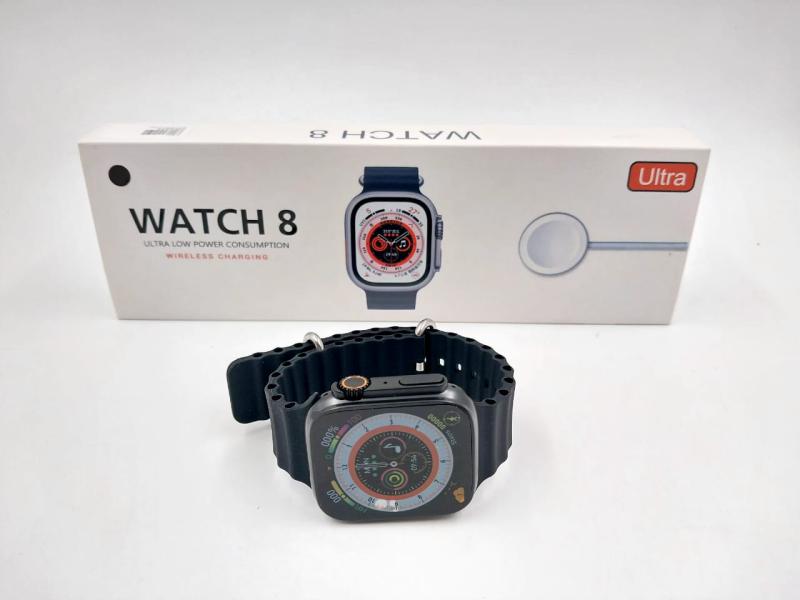 RELOJ INTELIGENTE WATCH 8 NEGRO