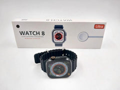 RELOJ INTELIGENTE WATCH 8 NEGRO