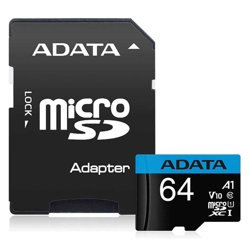 Memoria Micro SDXC Adata 64GB Clase 10 100MB/s Moviles/Camaras