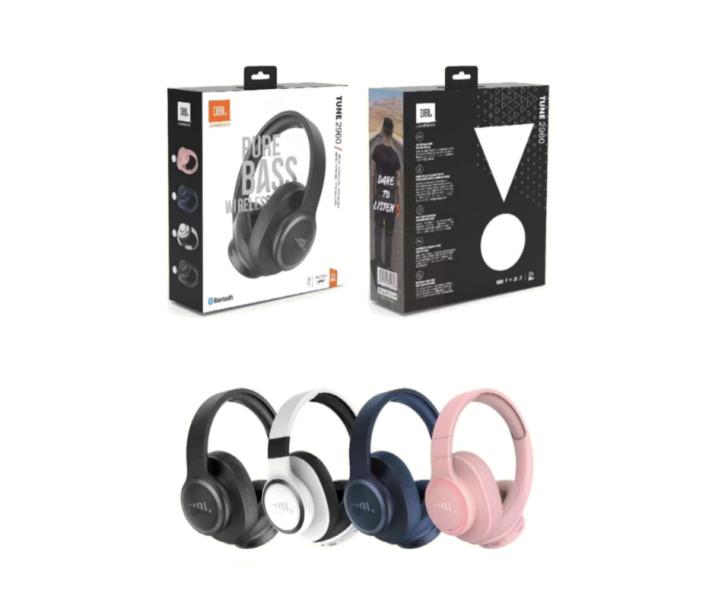 AUDIFONOS DE DIADEMA PURE BASS TUNE P2960 CON BLUETOOTH AZUL