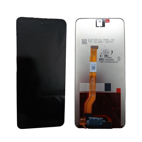 Repuesto LCD PANTALLA HONOR X7A COMPLETA NEGRA CON MARCO