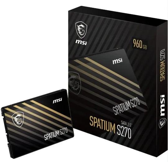 Msi SSD Spatium S270 2.5" 960GB Sata III Imagen principal del producto