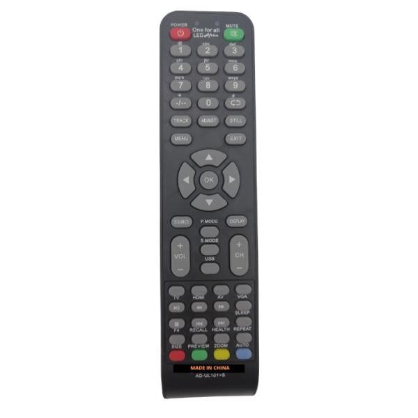 CONTROL UNIVERSAL TELEVISOR PANTALLA SMART TV MARCAS CHINAS AD-UL101S B.AAA