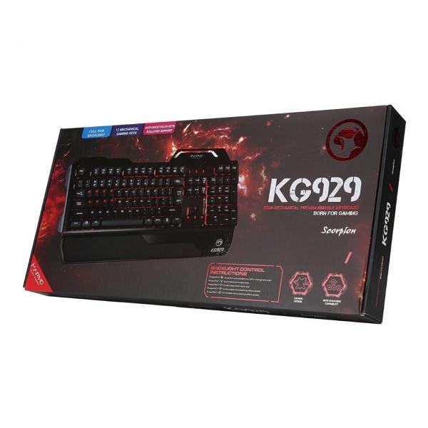 Teclado Marvo Scorpion KG929 Mecánico RGB Anti-Ghosting